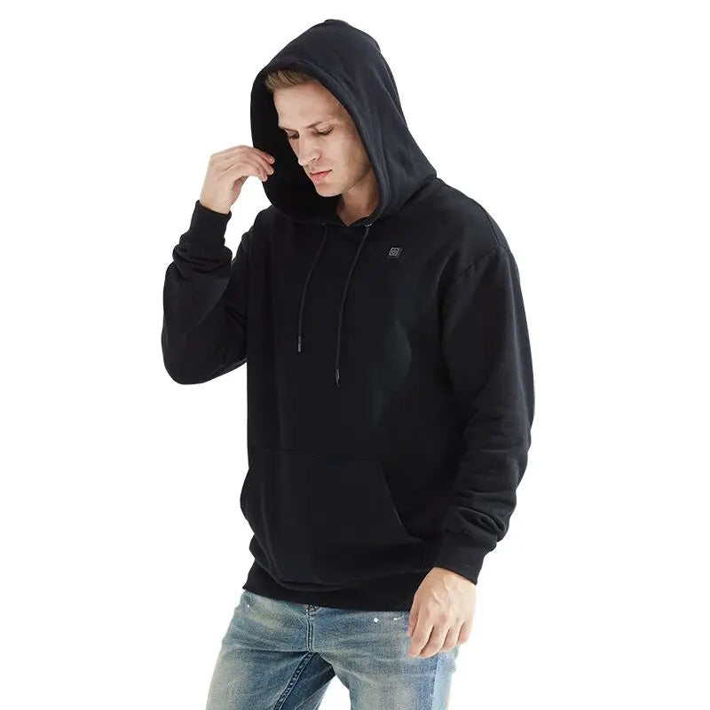 Heated USB Jacket Long Sleeve Hoodie